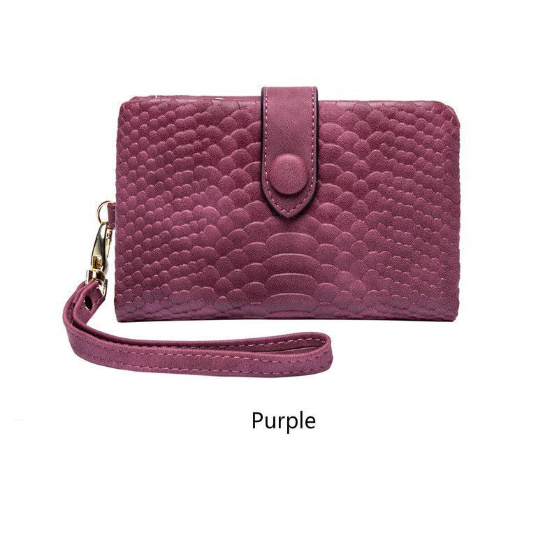 Wristband Short Wallet Student Clutch Bag Large Coin Bag Multi Card Coin Purses