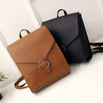 Backpack Synthetic Leather Bags Shopping High Quality Backpack Purse 25*11*31 CM