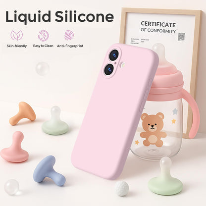 Magnetic for Iphone 17 Case [Compatible with Magsafe] [Premium Silicone Satin-Sm