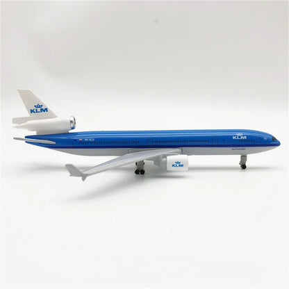 1:400 Netherlands MD11 MD-11 Airplane Alloy Model Souvenir with Display Stand B
