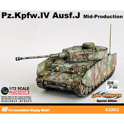 1/72 German tank J-model mid-term grenadier division Belgium 1944