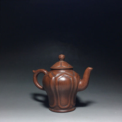 Chinese Yixing Zisha Clay Handmade Exquisite Teapot（高菱壶 底款：葛明祥）