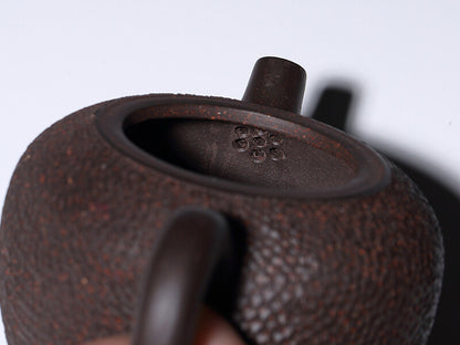 170ml 17cm Chinese Real Yixing Zisha Teapot Black Galaxy Clay Tea Pot