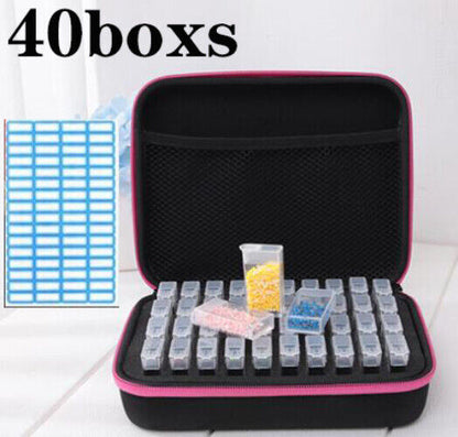 Boxs Diamond Painting Box Diamond Embroidery Container Storage Box Hand Bag