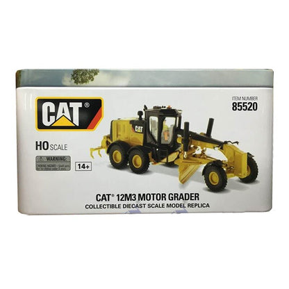 1:87 DM 12M3 Motor Grader Construction Vehicles Machine Diecast Model Collection