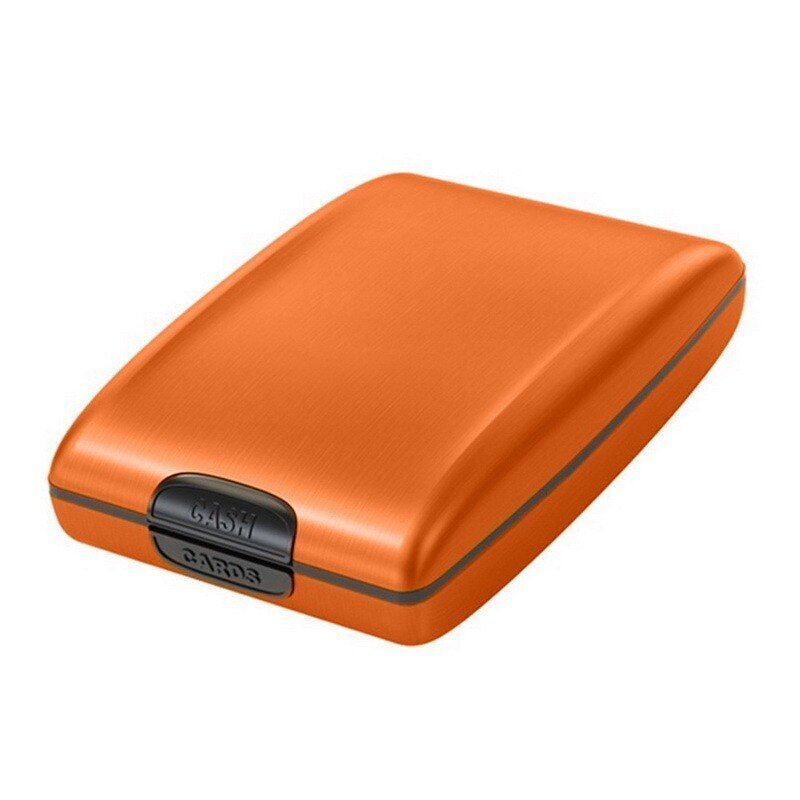 Coin Purse Wallet Aluminum Credit Card Case Protector Holder Metal Bag 2.8*6.9CM