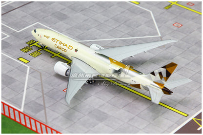 1:400 GeminiJets ETIHAD CARGO B777-200LRF Airplane Diecast Plane Aircraft Model