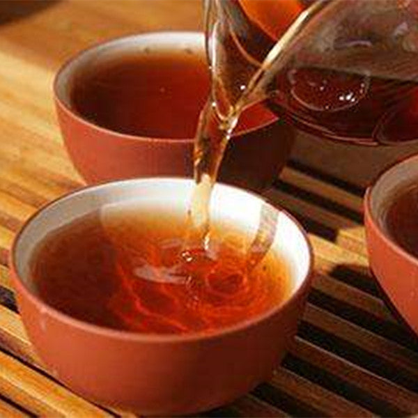 Ripe Pu Erh Tea Cake Yunnan Dayi Style Aged Dark Tea 357g