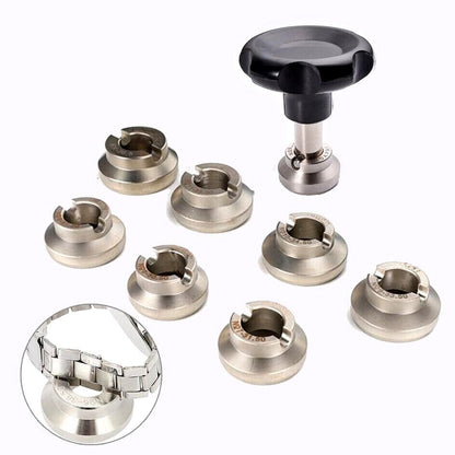 Watch Repair Tools 29.5-36.5mm Steel Back Case Opener Mold Watches Kit Accessory