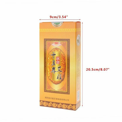 Chinese Moxibustion Acupuncture Therapy Fifteen Years Aging Moxa Roll Stick