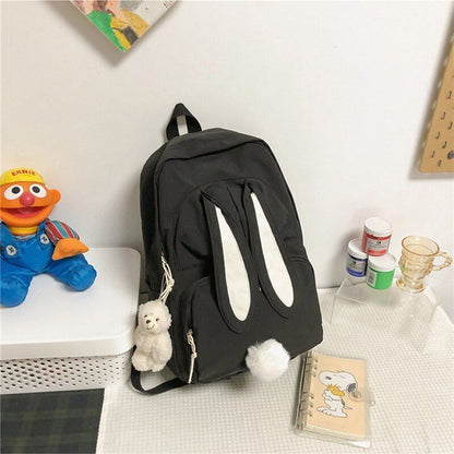 Backpack Large School Bag College Laptop Rucksack Student Pouch Polyester Nylon