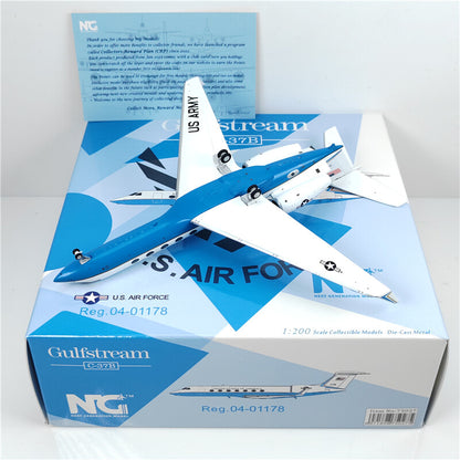 1:200 NG Model U.S.AIR FORCE Gulfstream C-37B Airplane Diecast Aircraft Model