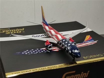 1:200 Geminijets Southwest BOEING B737-800 Airplane Diecast Aircraft Model