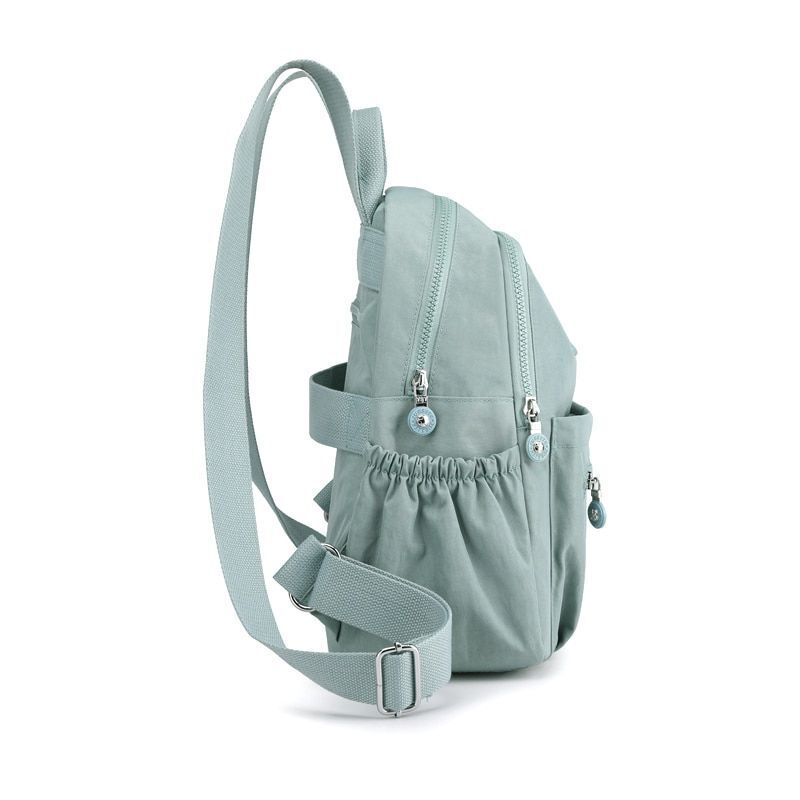 Waterproof Nylon Backpack Fashion Shoulder Traveling School Bag 27*13*32 CM 1 PC