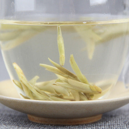 Yunnan White Bud Pu-erh Tea Bai Ya Bao Sheng Puerh Loose Leaf Raw Puer Yabao