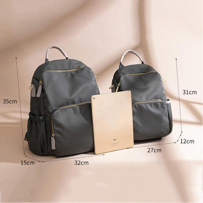 Backpack All-match Oxford Cloth Travel Canvas Bag Schoolbag 32*15*32/27*12*31 CM