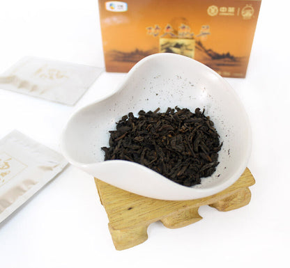 GONG FU SHU PU TEA Sea Dyke XPT412 Kung Fu Pu-erh Tea Loose 70g Ripe Puer Pu'er