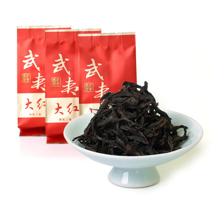 GOARTEA 60Pc*8g Supreme Da Hong Pao Oolong Tea Fujian Wuyi Big Red Robe Rock Tea-