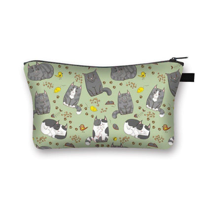 Cosmetic Bag Cartoon Toiletries Purse Small Clutch Makeup Handbag 13*15*21CM 1PC
