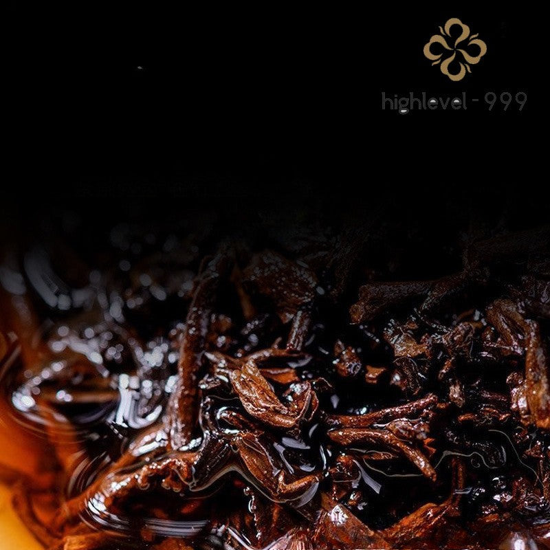 200g Ripe Pu'er Yunnan 2010 Bingdao Aged Raw Compressed Tea Brick