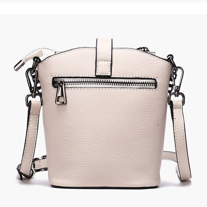 New Designer Womens Genuine Leather Shoulder Bag Snake Embroidered Small Handbag