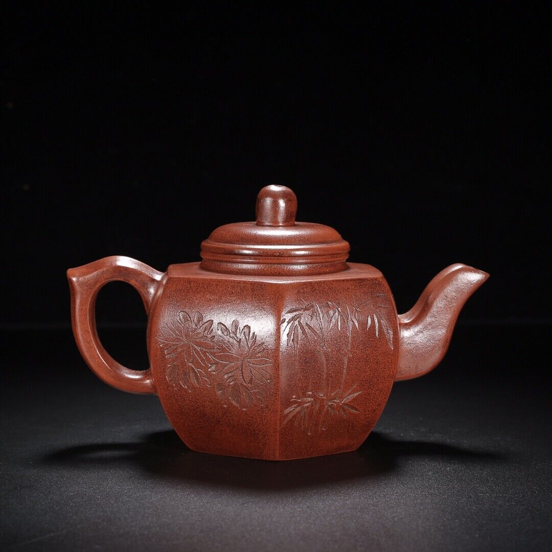 Vintage Chinese Yixing Purple Clay Teapot Zisha Ceremony Nice Teaware Collection