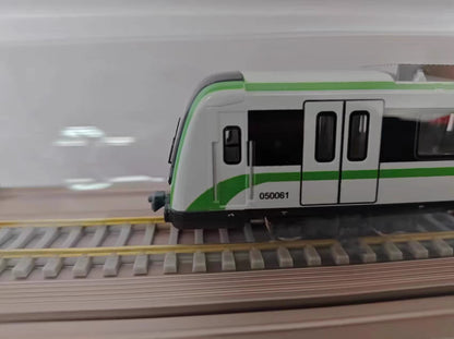 1:87 37CM Kunming Metro Line 5 Subway Passenger Car Train Diecast Model