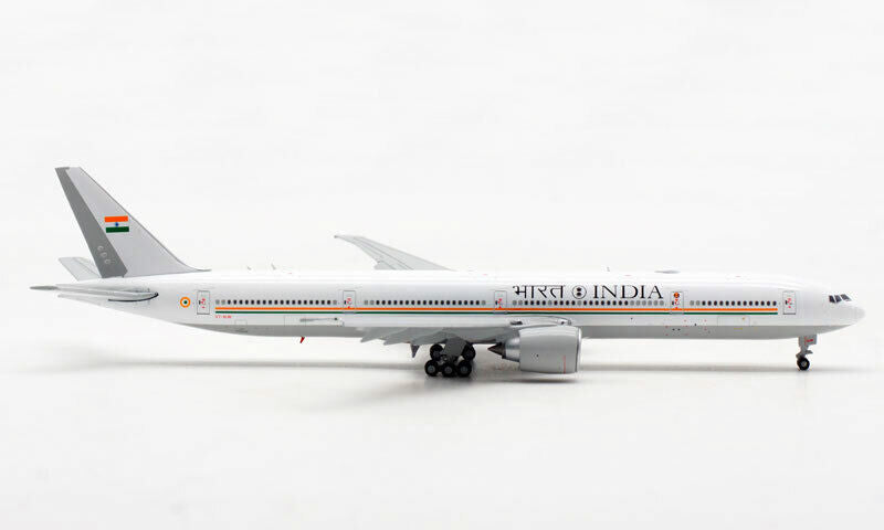 1:400 JC Wings INDIA BOEING 777-300ER Airplane Flap Down Diecast Aircraft Model