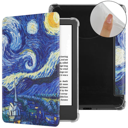 Case for 7''/6.8 Kindle Paperwhite 12th/11th Clear Soft Flexible TPU Back Cover