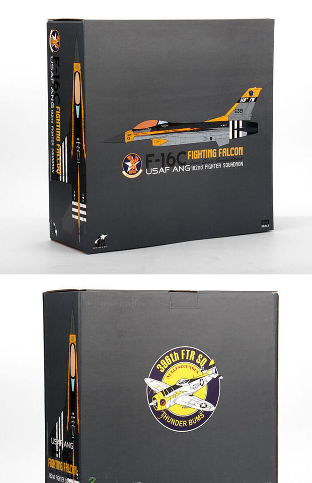 1:72 JC Wings F-16C Fighting Falcon USAF Texas ANG Fighter Diecast Plane Model