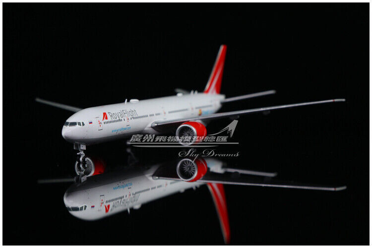 1:400 JC Wings Royal Flight BOEING 777-300ER Passenger Airplane Diecast Model