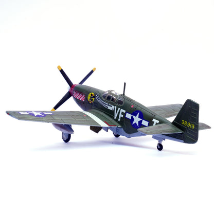 1:72 LEGION WWII U.S. ARMY P-51B MUSTANG Fighter Plane Diecast Aircraft Model