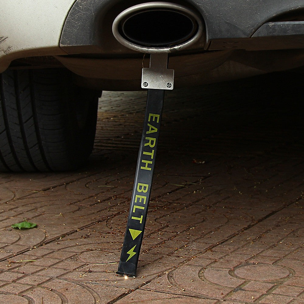 Rubber Static Electricity Car Electrostatic Belt With Single Copper Wire