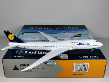 1:400 Phoenix Lufthansa BOEING B747-8i Airplane Diecast Aircraft Plane Model