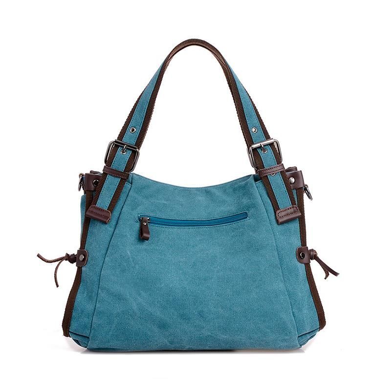 Canvas Shoulder Bags Handbags Messenger Top-handle Bag Shopping Travel Crossbody