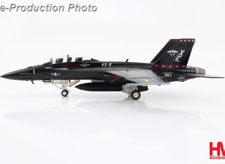 1:72 HM F/A-18F "Vandy I" 166673, VX-9, US Navy,March 2023 Fighter Diecast Model