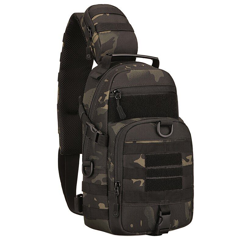 Tactical Chest Pack Shoulder Bag Men Crossbody Bag Outdoor Hiking Bag