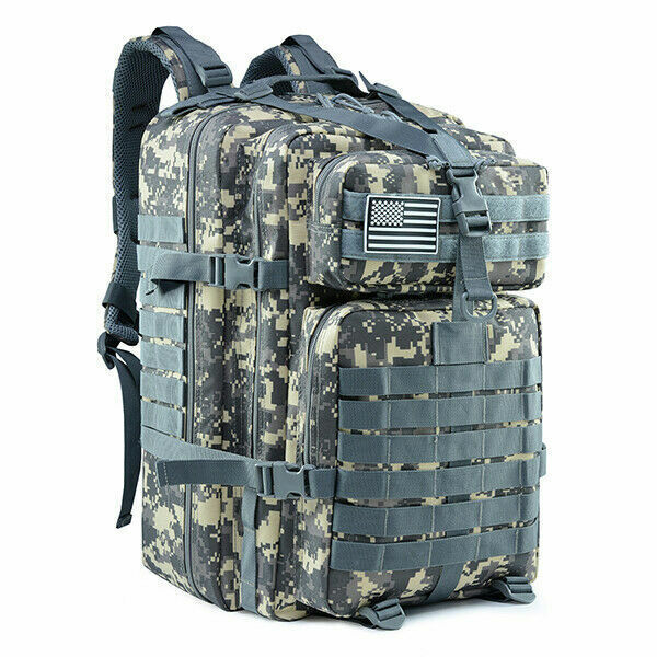 Man Army Tactical Backpacks Bags Pack Trekking Camping Hunting Bag