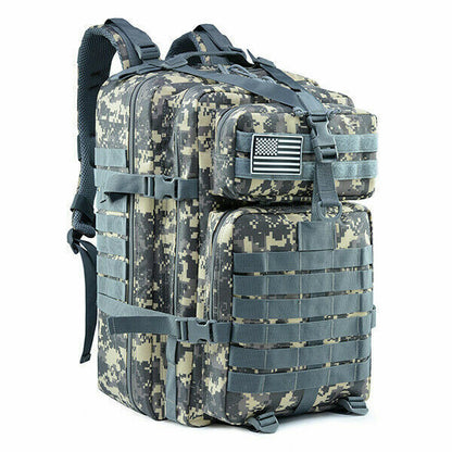 Man Army Tactical Backpacks Bags Pack Trekking Camping Hunting Bag