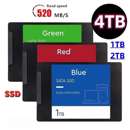 Upgrade 2.5 "SATA3.0 SSD Solid State Drive Desktop Metal Large Capacity Laptop