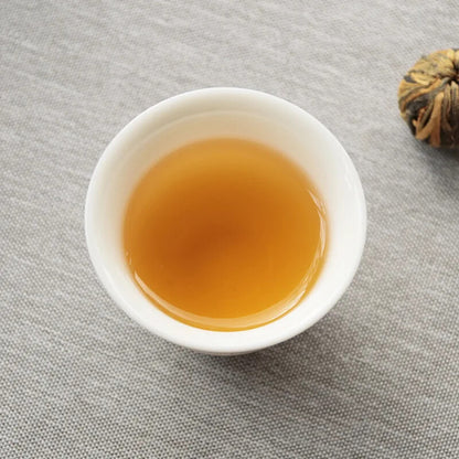 Chinese Dian Hong Cha Yunnan Black Tea Ball Hydrangea Dragon Ball Golden Ball