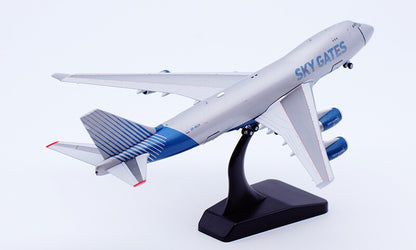 1:400 JC Wings SKY GATES BOEING 747-400F Airplane Diecast Plane Aircraft Model