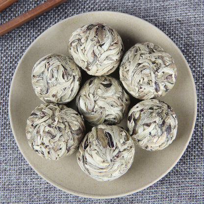 Bai Hao Yin Zhen Long Zhu Ball Silver Needle White Tea Jinggu Moonlight 250g