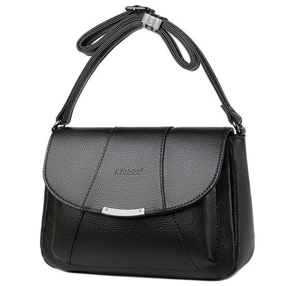 Genuine Leather Bags Handbags Crossbody Purse Messenger Shoulder Pouch 26*9*18CM