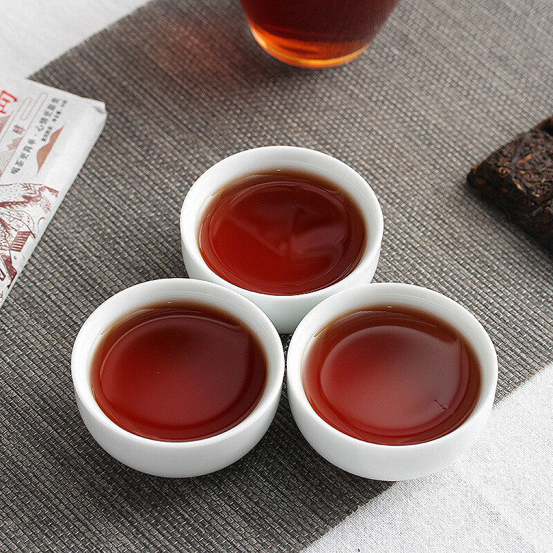 50g Yunnan Pu'er Icelandic Ripe Chocolate Bar Shape Tea Brick Spring Tea