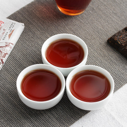 50g Yunnan Pu'er Icelandic Ripe Chocolate Bar Shape Tea Brick Spring Tea