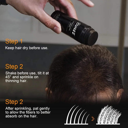 Men's Hair Thickening Fibers | BUNEE Natural Hair Fiber