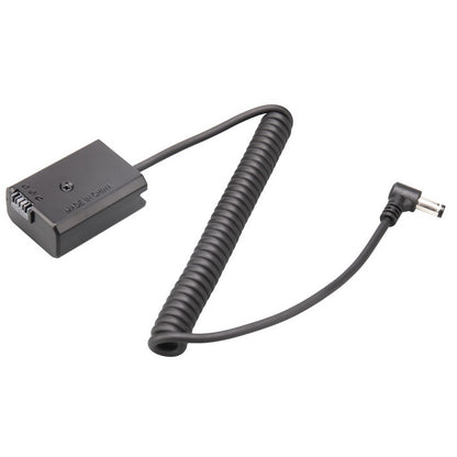 Decoded NP-FW50 Dummy Battery DC Coupler Cable for Sony ZV-E10 A7 A7R A7S A7M