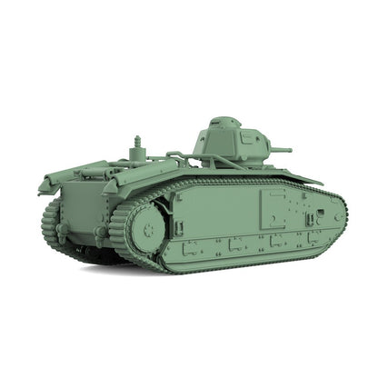 SSMODEL SS200651 1/200 Military Model Kit France B1 Heavy Tank (Phase II)
