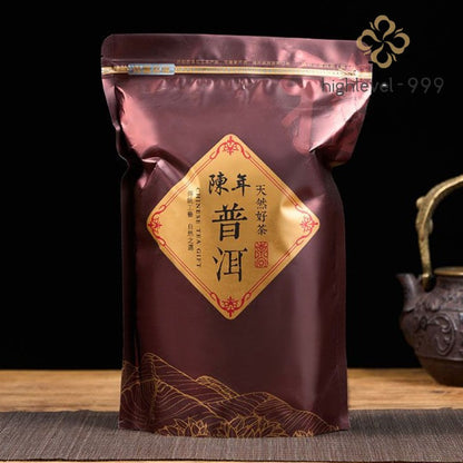 500g Yunnan Menghai Ripe Pu'er Tea Authentic Ancient Tree Royal Court Bulk Tea